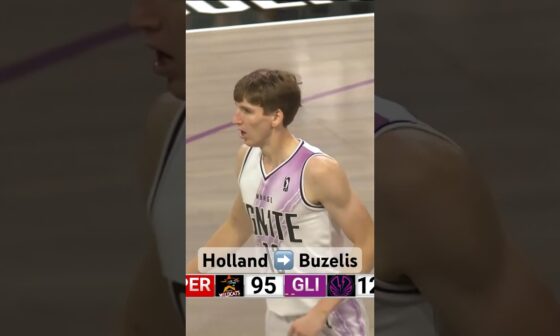 Ron Holland ➡️ Matas Buzelis for the Alley-Oop! 👀 | #Shorts