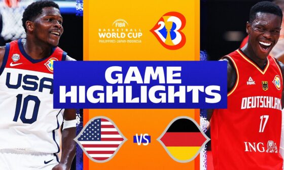 USA vs GERMANY | #FIBAWC GAME HIGHLIGHTS | September 8, 2023