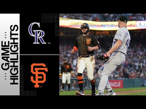 Rockies vs. Giants Game Highlights (9/9/23) | MLB Highlights