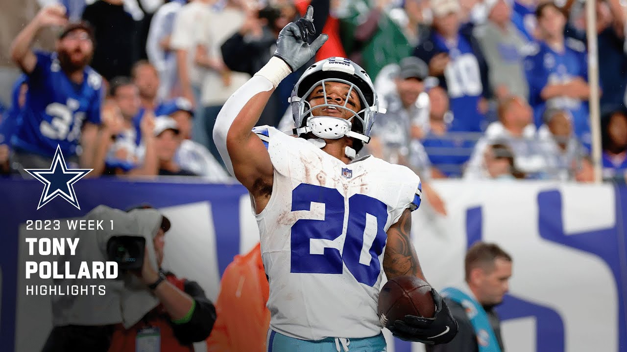 Tony Pollard 2 TD's on SNF