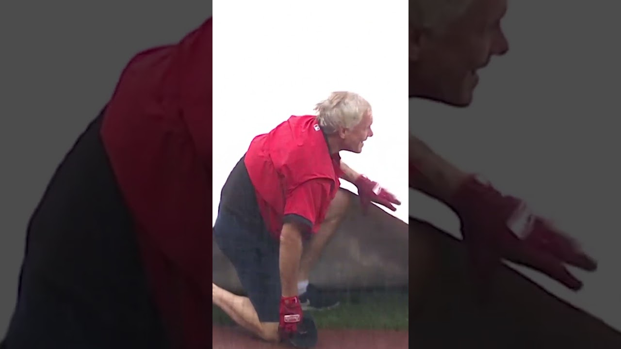 The tarp monster stays undefeated. 😂