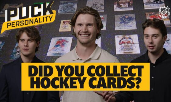Pavel Bure, Sidney Crosby, Charizard?!?! Did You Collect Hockey Cards? | Puck Personality