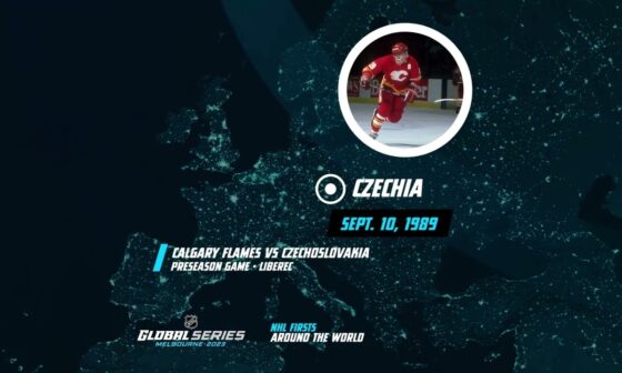 NHL Firsts Around The World