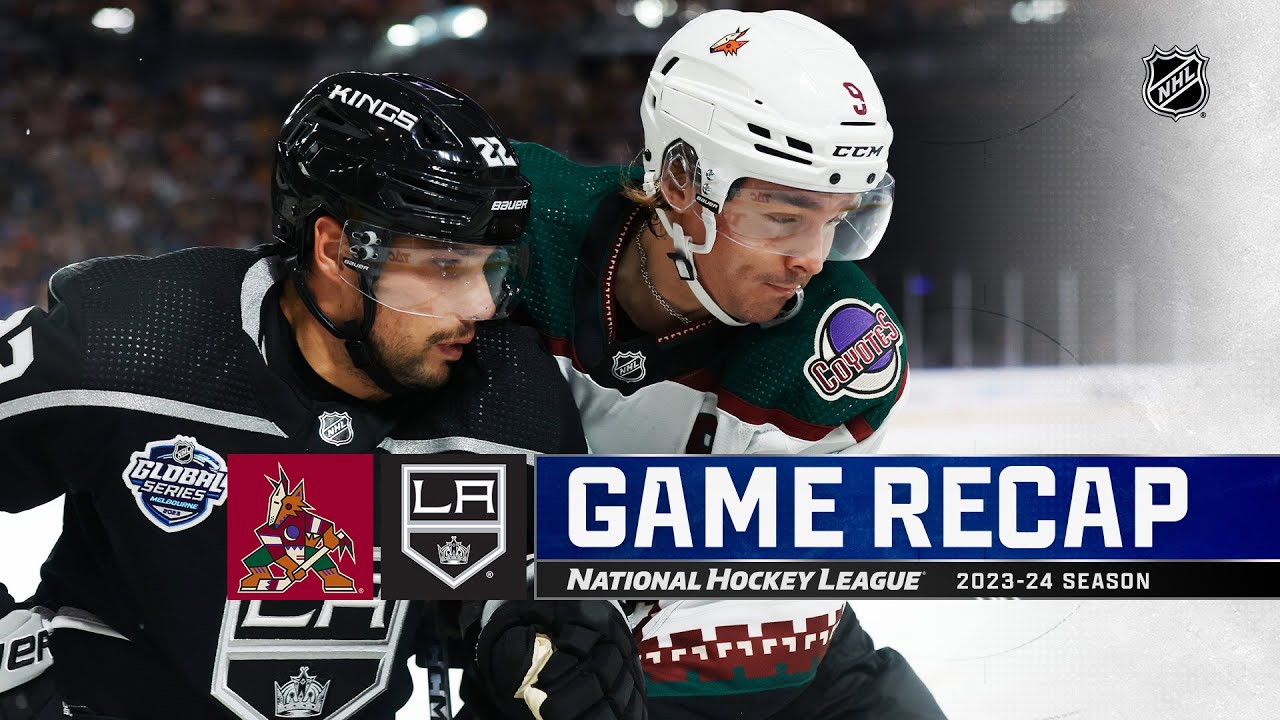 Global Series Melbourne | Coyotes vs. Kings | NHL Highlights 2023