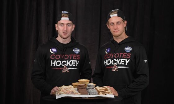NHL players taste Australian food