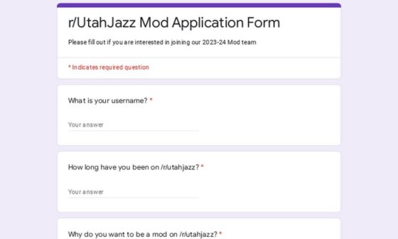 R/UtahJazz looking for new Mods