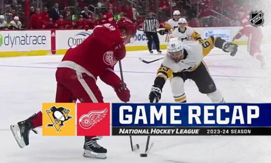 Penguins @ Red Wings 9/26 | NHL Highlights 2023