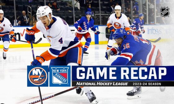 Islanders @ Rangers 9/26 | NHL Highlights 2023