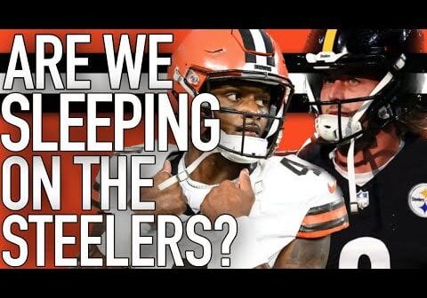 Are WE sleeping on the steelers?!?!?!?