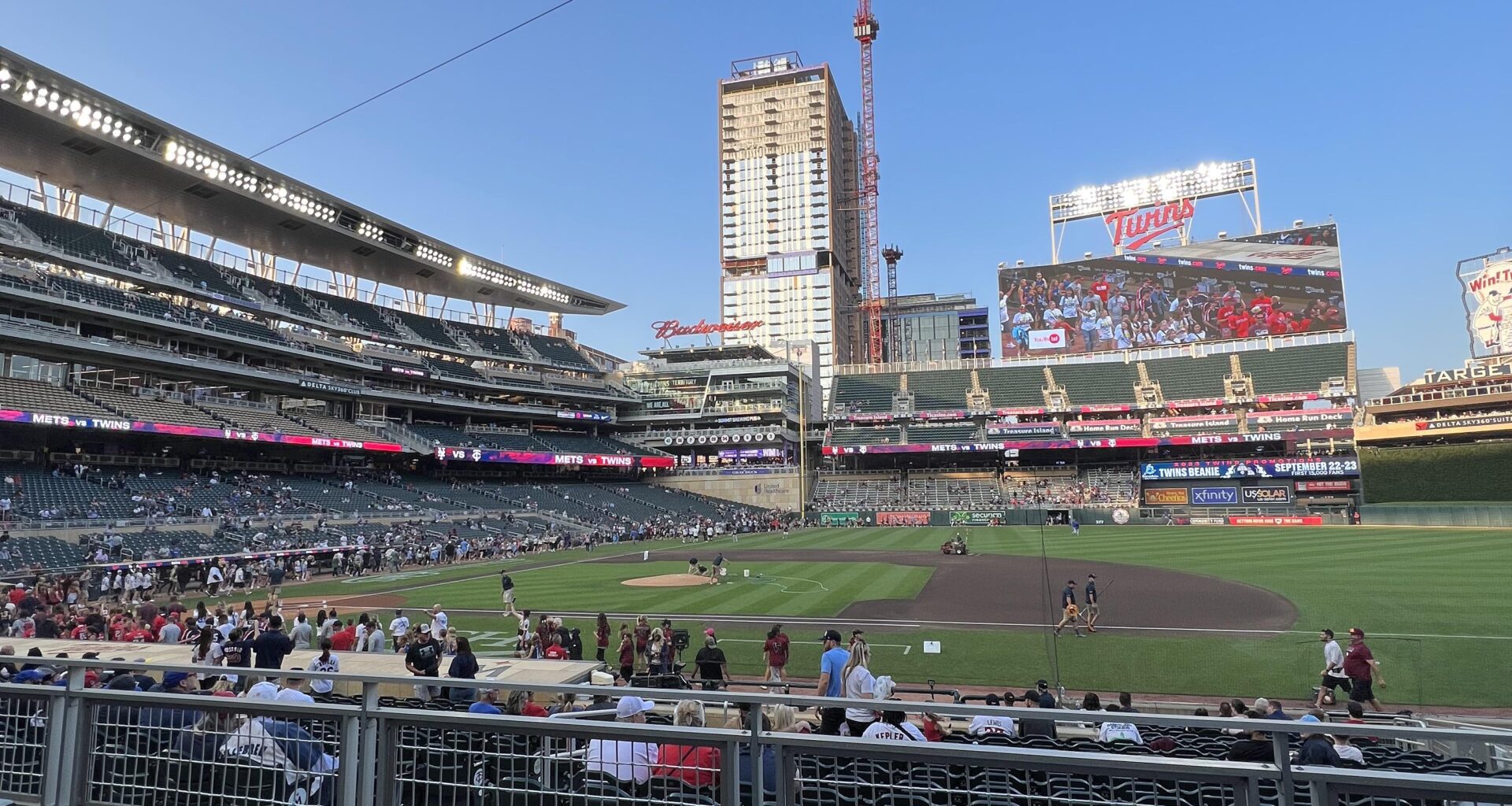 First time seeing the Mets live as a fan from Minnesota. Tough game but was very fun!