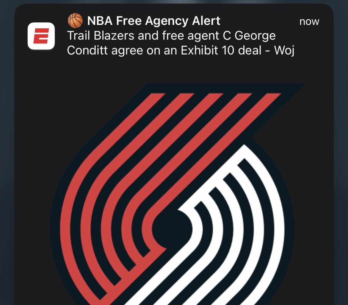 i saw trailblazers an got excited 😭