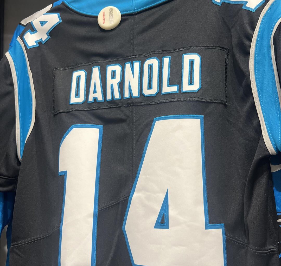 STITCHED Sam Darnold jersey in Dick’s sporting goods (Hickory)
