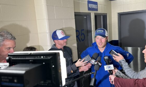 [CanucksReporter] Boeser on his off season: “I changed gyms and tried something new. I’ve been working really hard and started in the gym a little earlier. I’ve been skating hard and I’m just trying to take it a day at a time. I’m excited to be out here early to skate with the guys.”