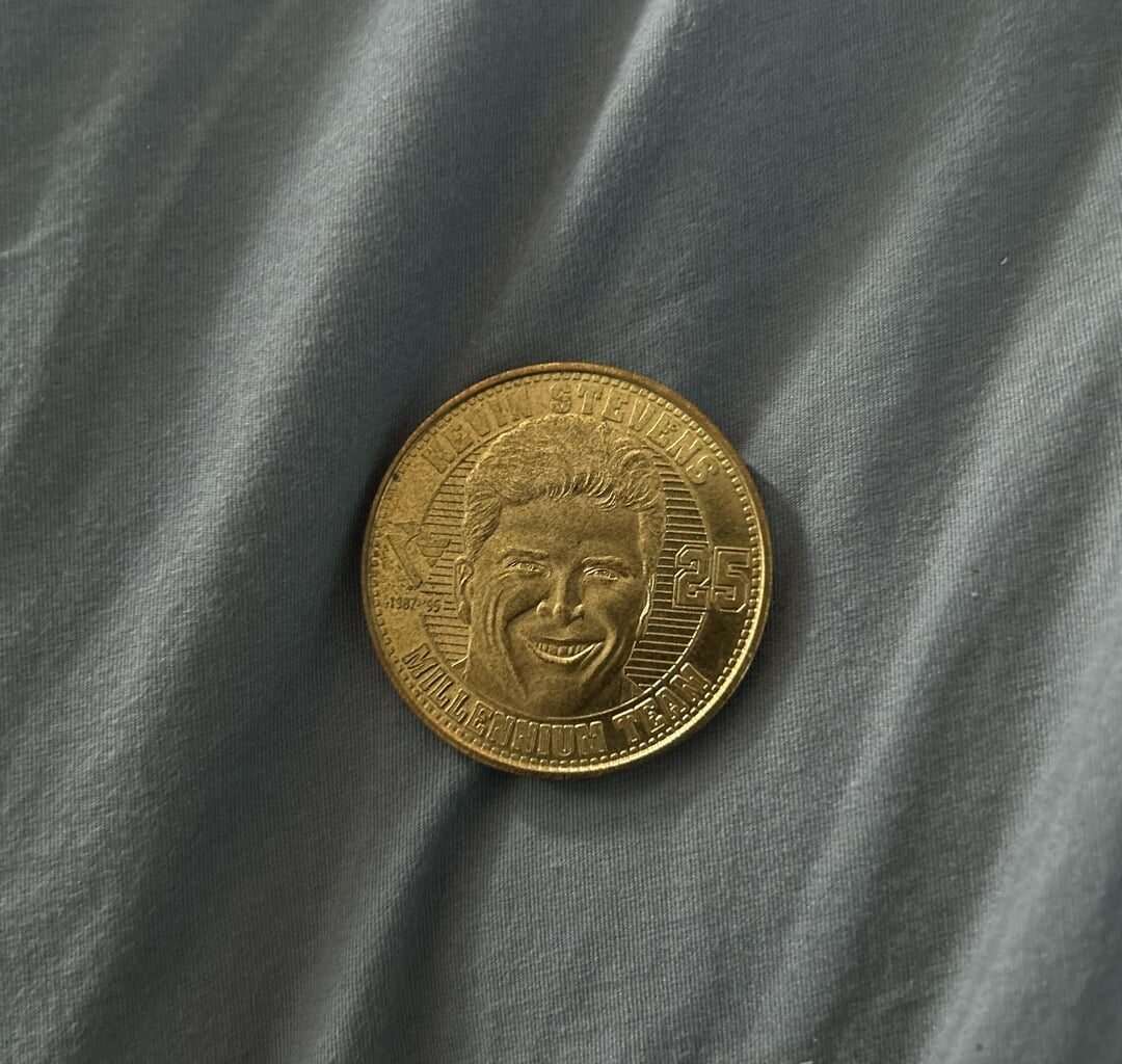 Ron Francis/Kevin Stevens Coin My Dad Gave Me