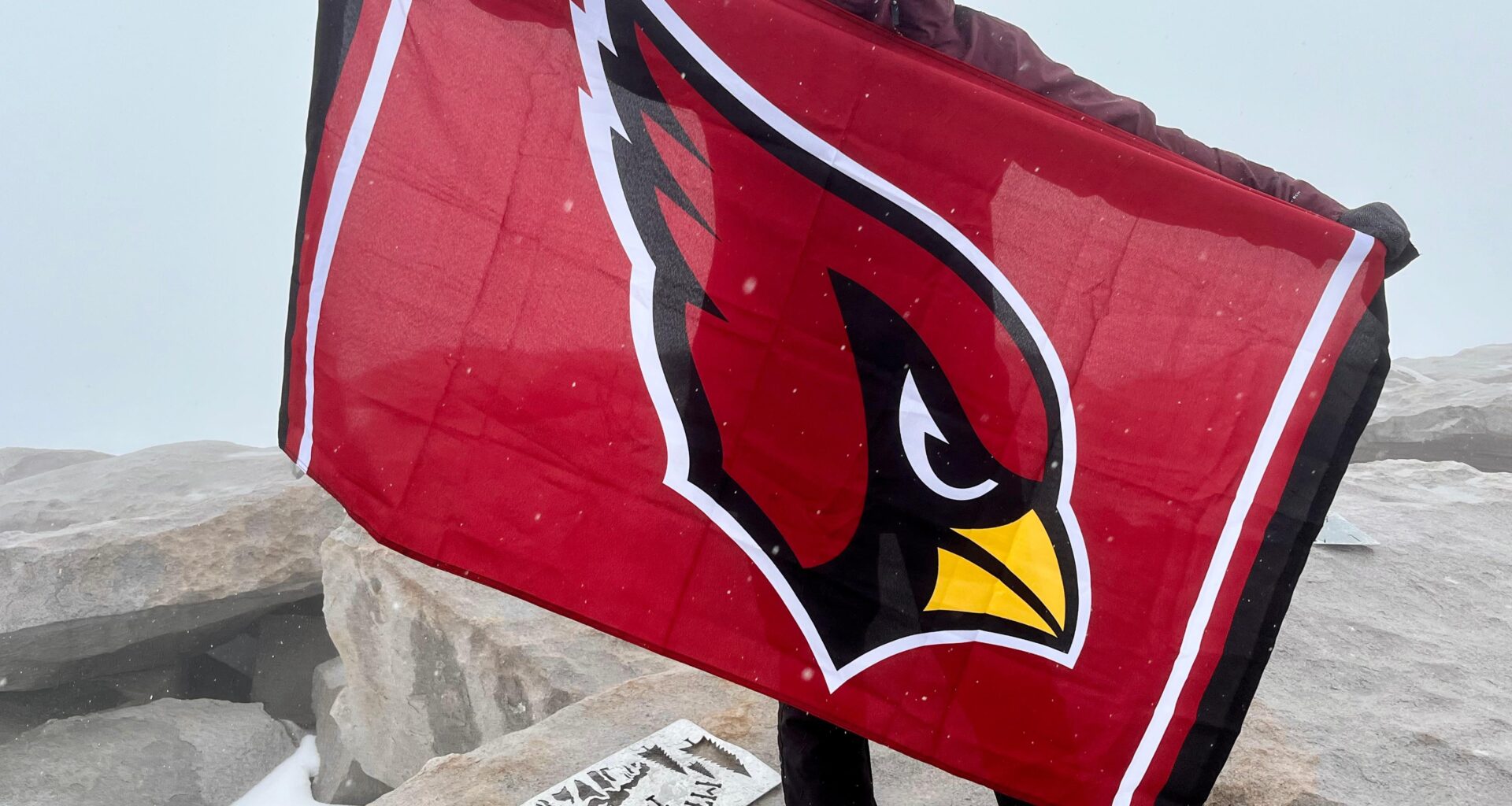 Represented the Cardinals on top of Mt Whitney today!