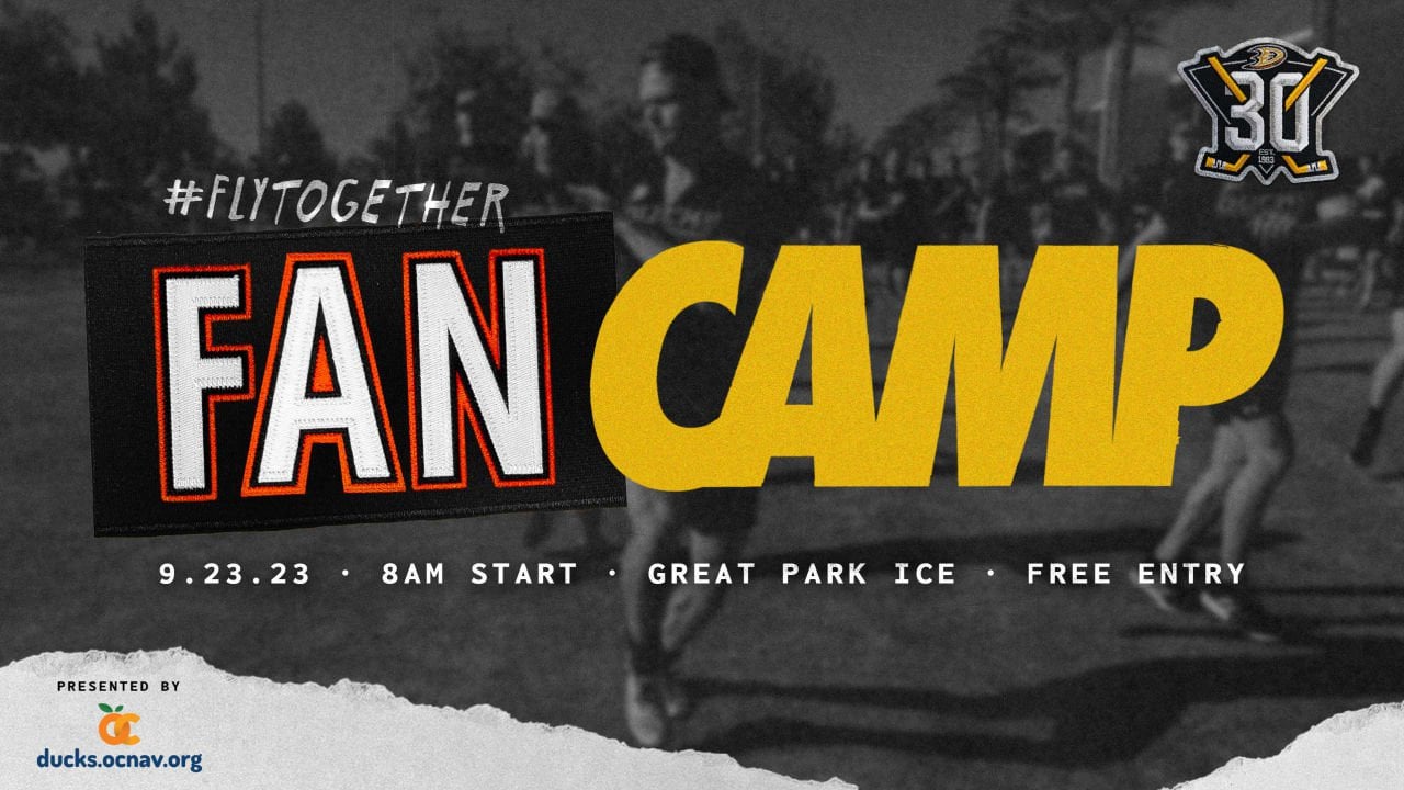 Ducks to Host #FlyTogether Fan Camp on Saturday, Sept. 23