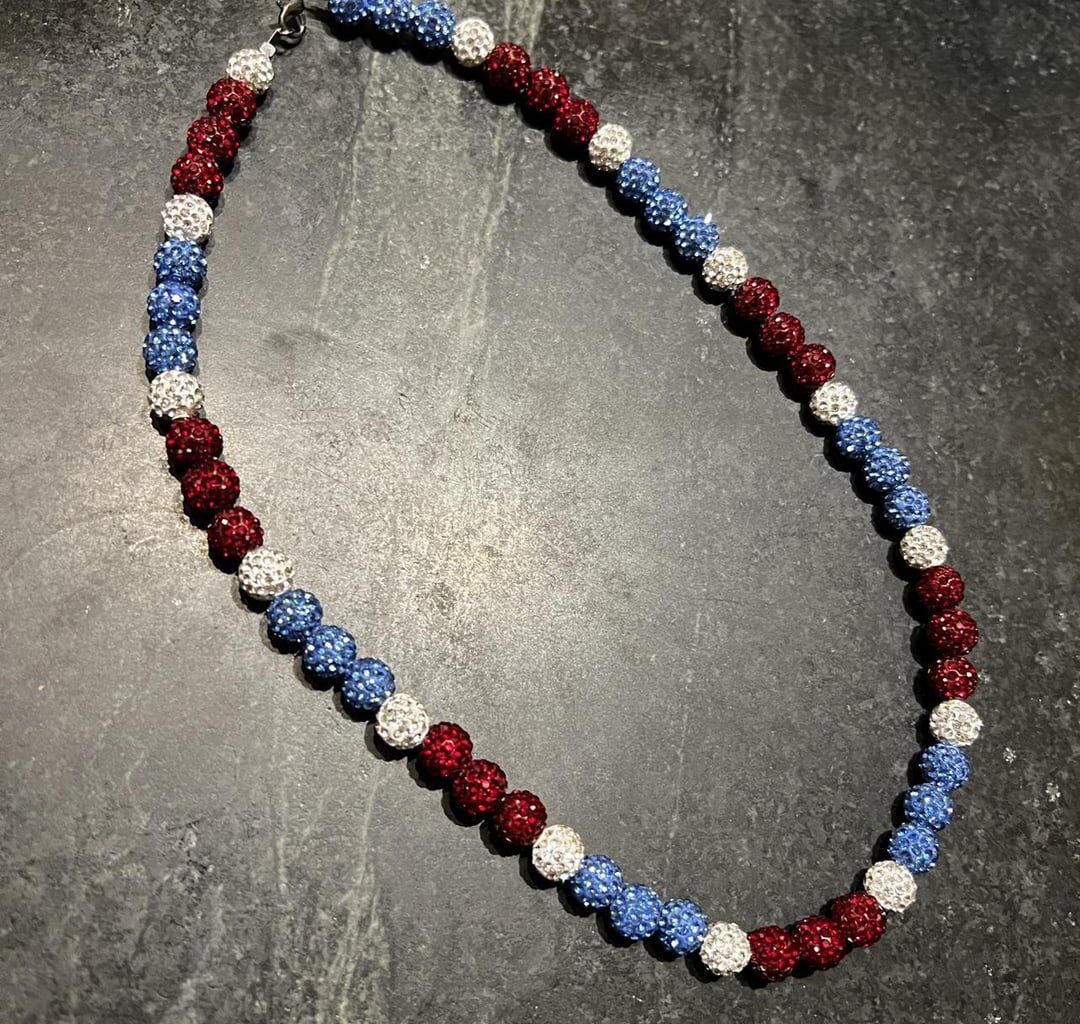 My try at making Alvarado’s bead necklaces!
