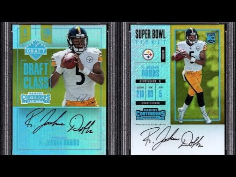 For Anyone Into Collecting Football Cards: My Josh Dobbs P.C.
