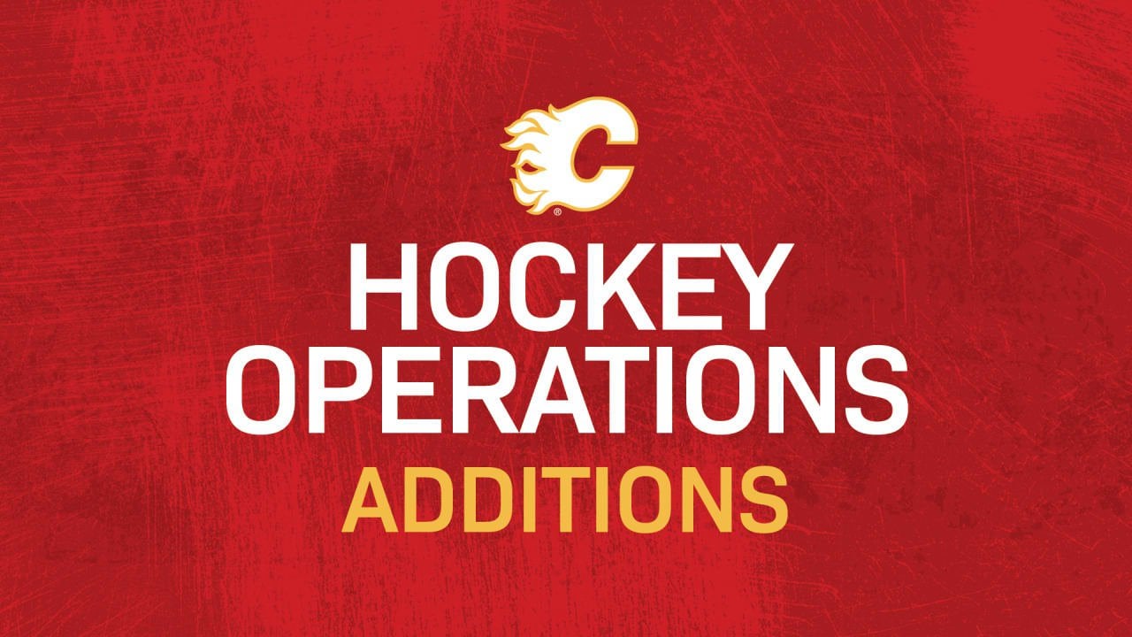 Flames announce additions to Hockey Operations