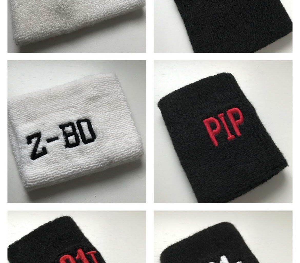 My small collection of Blazers armbands/wristbands from back in the day. Anyone else have any of these??