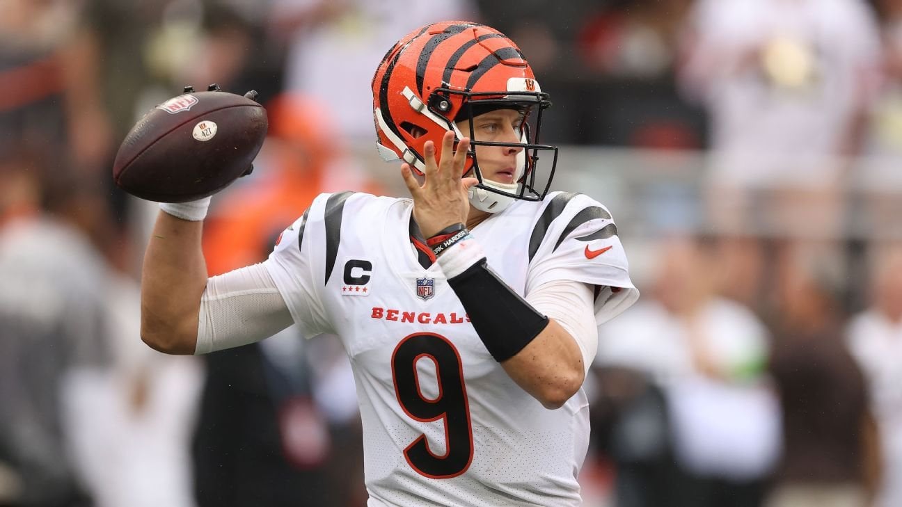 Bengals QB Joe Burrow Throws For Career Low 82 Yards