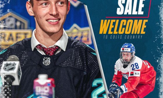 [Barrie Colts] Sale Signs with Barrie Colts of the OHL