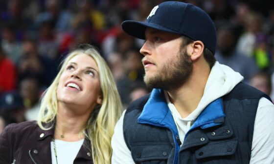 Kelly Stafford regrets recent comment about Matthew’s locker room issues