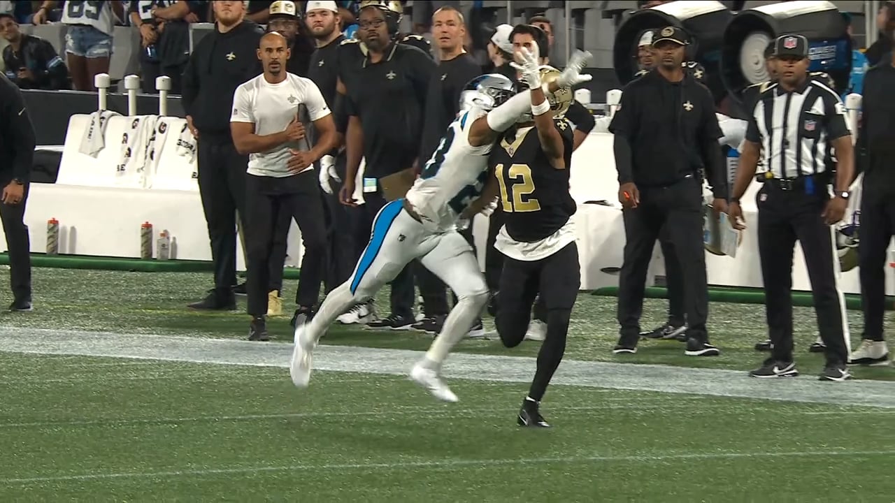 [Highlight] Chris Olave makes unreal circus catch for 42 yards