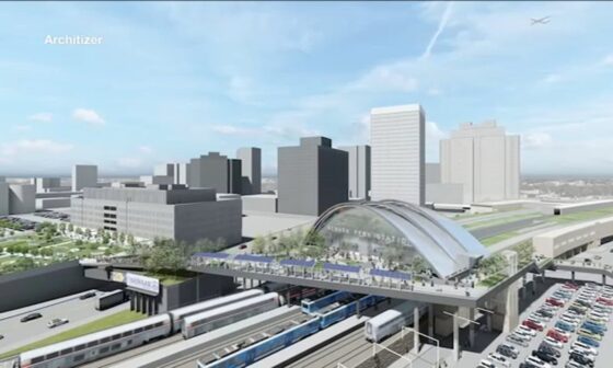 New pedestrian bridge to connect Newark Penn Station to Prudential Center