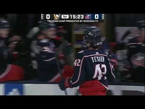 Alexandre Texier Scores Goal vs Pittsburgh Penguins