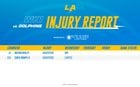 [Los Angeles Chargers] wednesday's #MIAvsLAC injury report