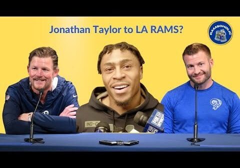 Jonathan Taylor to the Los Angeles Rams??!??