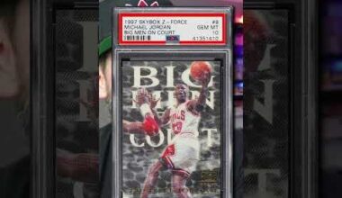 $16,200 Recent Sale of a Michael Jordan Big Men on Court '90s Basketball...