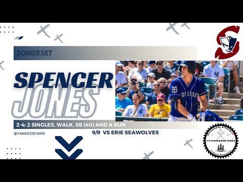 Spencer Jones Vs. Erie SeaWolves 9/9/23