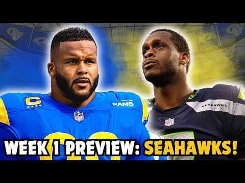 Rams vs. Seahawks Week 1! Full Game Preview, Cooper Kupp Injury Update, Nick's Picks & More