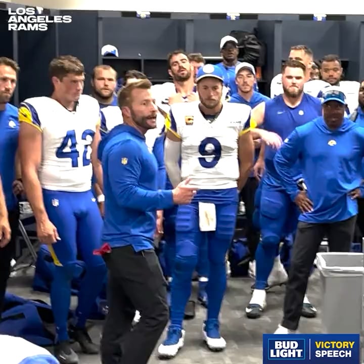 Matthew Stafford in his victory speech: “Whatever the fuck the outside world thought this shit was gon’ look like, they don’t gotta fucking clue”