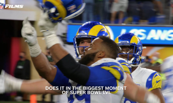 [Mic'd Up] Sean McVay in Super Bowl LVI: "Aaron Donald's gonna make a play."