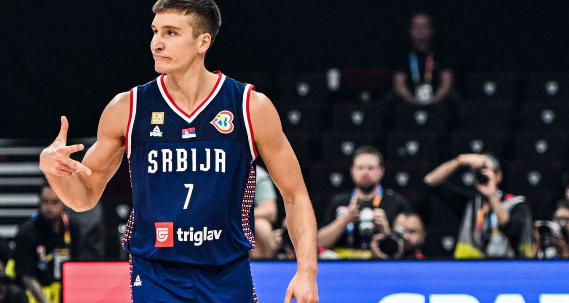 Hawks’ Bogdan Bogdanovic makes special dedication after FIBA win