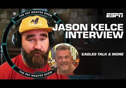 Jason Kelce talks Eagles' season, his future & new documentary [FULL INTERVIEW] |The Pat McAfee Show