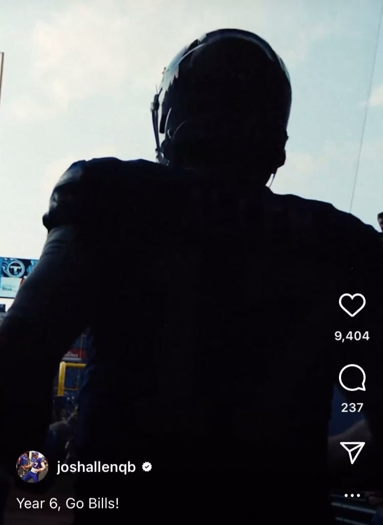 Josh Allen releases week one hype video.