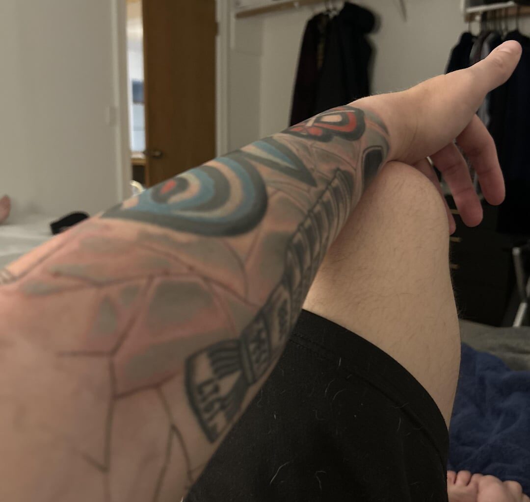 Seattle themed hockey history tattoo (with some Blackhawks sprinkled in. Still have a couple sessions left,but I really pleased so far!