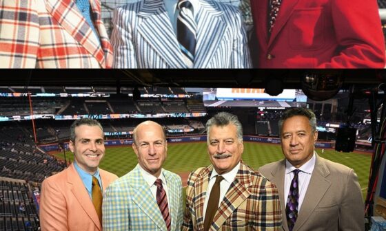 As their historic 18th season together comes to a close this homestand, Gary, Keith & Ron paid tribute to Lindsey, Bob & Ralph in the booth for tonight's game [SNY]