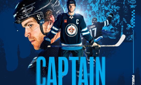 [Winnipeg Jets] Adam Lowry, Captain of your Winnipeg Jets✈️
