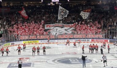 Some impressions from the first game of the 23/24 DEL season for the Kölner Haie (=Cologne Sharks) today.