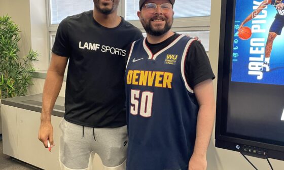 Thank you Jalen Pickett for coming to my school today and speaking to my students. You are an amazing dude and I can’t wait to see you ball out this year!