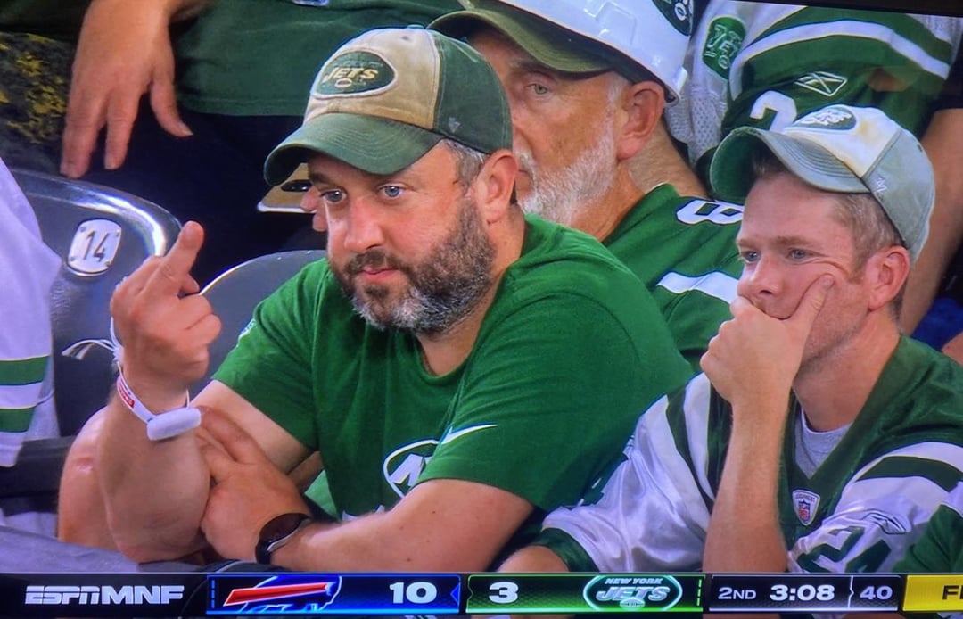 Jets not having a good time. 😂😂😂