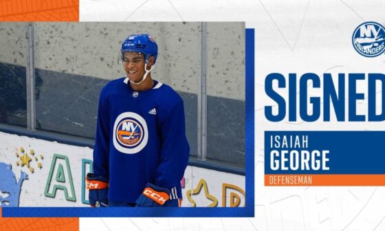 Islanders Sign George | NHL.com