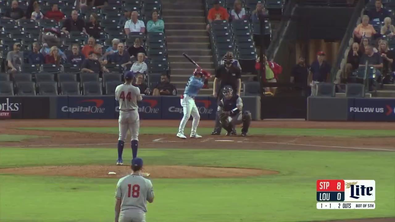[StPaulSaints] He can play second. He can play center. And he can play left. #MNTWins number 12/20 prospect @austin_martin99 showcasing his athletic ability with this incredible diving catch in left field. #SCTop10