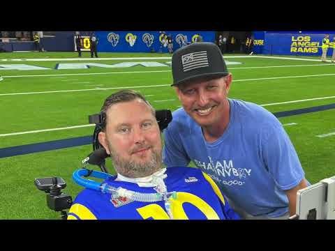Watch as I visit sofi for the first time. Having endstage ALS, it's a lot of work. So this was special to me. #teamshaunyboy #ramitvan