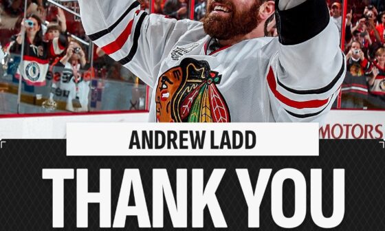 Andrew Ladd has announced his retirement